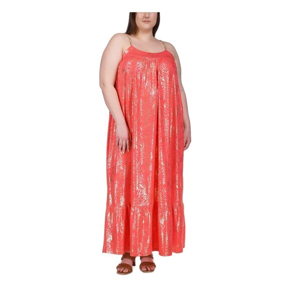 MICHAEL MICHAEL KORS Dresses & Skirts - MICHAEL MICHAEL KORS Coral Sleeveless Maxi Dress 3X